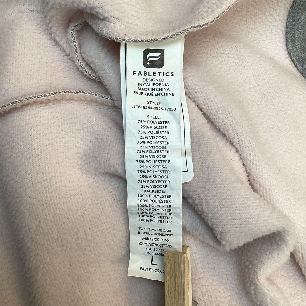 Fabletics Moscow Fleeced-Lined Open Cardigan Gray… - image 8